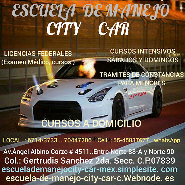 Escuela De Manejo City Car